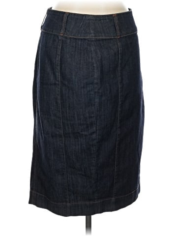 White House Black Market Denim Skirt (view 1)