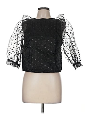 MNG 3/4 Sleeve Blouse (view 1)