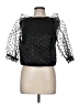 MNG Black 3/4 Sleeve Blouse Size 6 - photo 1