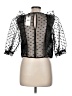 MNG Black 3/4 Sleeve Blouse Size 6 - photo 2