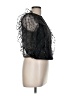 MNG Black 3/4 Sleeve Blouse Size 6 - photo 4