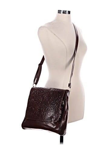 Unbranded Leather Messenger (view 2)