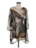 bryn WALKER 100% Polyester Brown 3/4 Sleeve Blouse Size M - photo 1