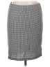 Theory Houndstooth Gray Casual Skirt Size 10 - photo 1