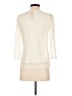 Grace 100% Polyester Ivory 3/4 Sleeve Top Size XS - photo 2