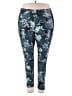 Active by Old Navy Floral Blue Active Pants Size 3X - photo 1