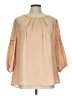 Talbots Tan 3/4 Sleeve Blouse Size L (estimated) - photo 1