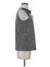 Kasper Gray Sleeveless Top Size S - photo 4