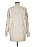 Lou & Grey Hearts Tan Sweatshirt Size M - photo 2
