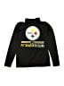 NFL 100% Polyester Black Track Jacket Size 8 - photo 2