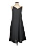 Uniqlo 100% Polyester Solid Gray Casual Dress Size XS - photo 1