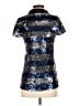 Alice + Olivia Silver Short Sleeve Top Size S - photo 2