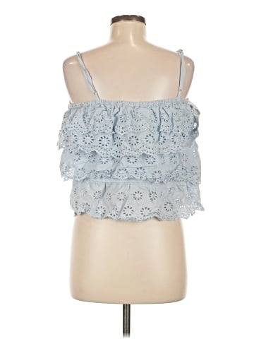 Aqua Sleeveless Blouse (view 2)