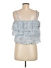 Aqua Blue Sleeveless Blouse Size M - photo 2