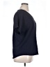 Entro 100% Polyester Blue Short Sleeve Top Size XL - photo 4