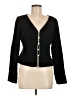 Evan Picone 100% Polyester Black Long Sleeve Blouse Size 8 - photo 1