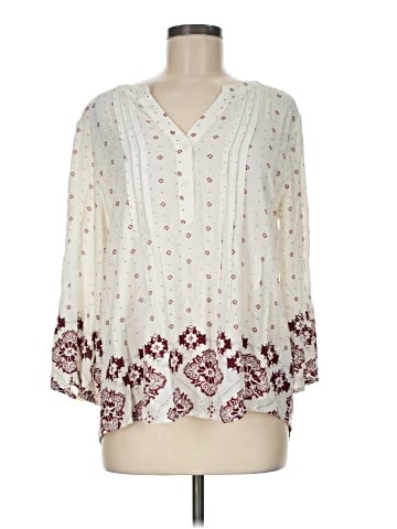 Fun2Fun 3/4 Sleeve Blouse (view 1)