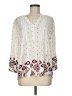 Fun2Fun Ivory 3/4 Sleeve Blouse Size M - photo 1