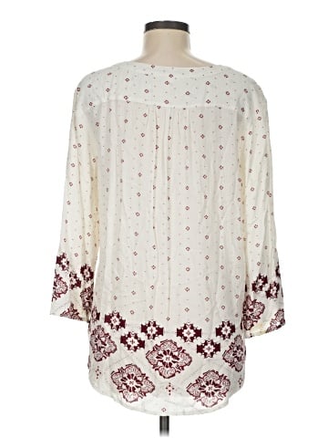 Fun2Fun 3/4 Sleeve Blouse (view 2)