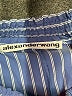 Alexander Wang Stripes Blue Shorts Size XS - photo 3