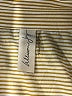 Allison Joy 100% Polyester Stripes Yellow Long Sleeve Blouse Size XL - photo 7