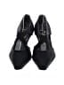 Stuart Weitzman 100% Leather Black Heels Size 4 - photo 2