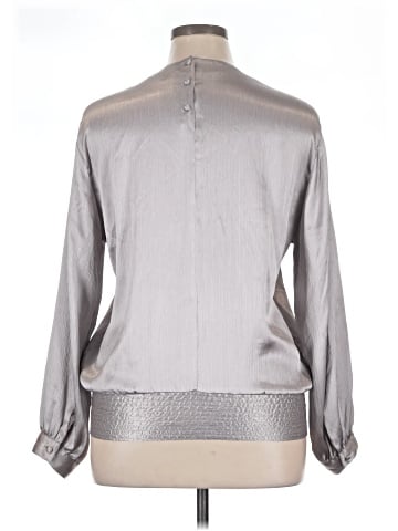 Oscar De La Renta Expressions Long Sleeve Blouse (view 2)