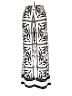 H&M 100% Viscose Print Ivory Casual Pants Size M - photo 2