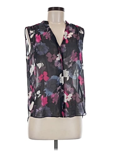 Rebecca Taylor Sleeveless Silk Top (view 1)