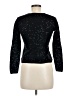 Peck & Peck Metallic Black Pullover Sweater Size M - photo 2