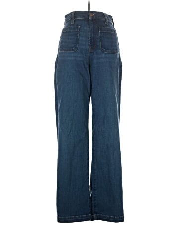 Madewell The Emmett Wide-Leg Jean in Allentown Wash: Patch Pocket Edition (view 1)