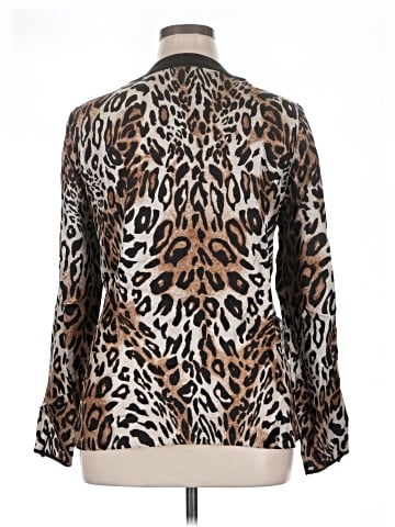 Worth New York Long Sleeve Silk Top (view 2)