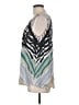 Soft Surroundings 100% Cotton Silver Sleeveless Blouse Size L - photo 5