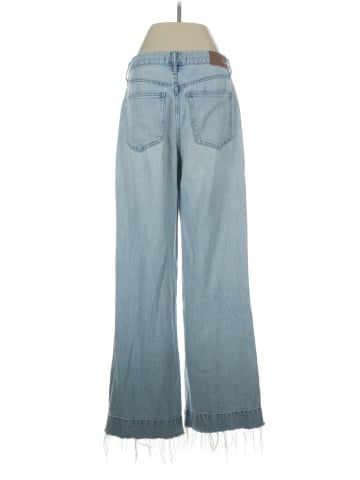 Madewell Superwide-Leg Jeans in Lintz Wash (view 2)