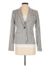 Banana Republic Stripes Gray Blazer Size 4 - photo 1