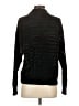 ModCloth 100% Polyester Polka Dots Black Turtleneck Sweater Size S - photo 2