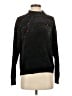 ModCloth 100% Polyester Stars Black Turtleneck Sweater Size XS - photo 1