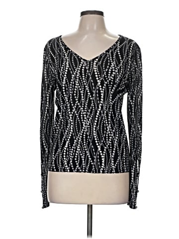 Dana Buchman Long Sleeve Top (view 1)
