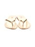 Venus 100% Synthetic Gold Flip Flops Size 10 - photo 2