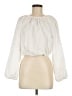 Versona 100% Cotton Ivory Long Sleeve Blouse Size M - photo 1
