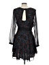 BCBGeneration 100% Polyester Hearts Black Cocktail Dress Size 10 - photo 2