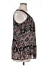 Zac & Rachel 100% Polyester Black Sleeveless Blouse Size XL - photo 4