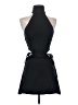 Oh Polly Solid Black Cocktail Dress Size 2 - photo 1