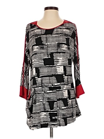 Ali Miles 3/4 Sleeve Blouse (view 1)