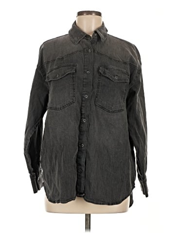 Gloria Vanderbilt Long Sleeve Button-Down Shirt (view 1)