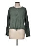Aerie Green Long Sleeve Henley Size M - photo 1