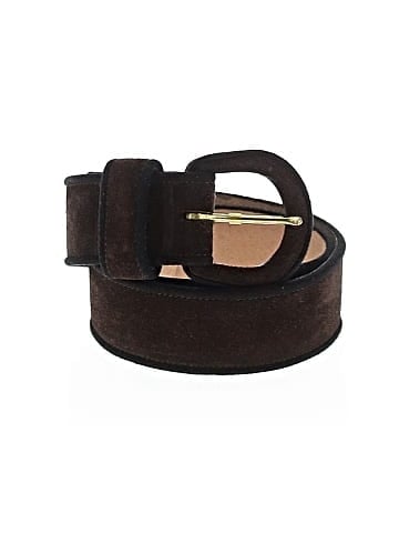 Linda Allard Ellen Tracy Leather Belt (view 1)