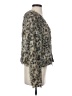 Joseph Ribkoff 100% Polyester Animal Print Tan Gold Blazer Size 2 - photo 4