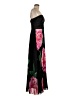 Xscape 100% Polyester Floral Black Cocktail Dress Size 8 - photo 4