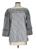 Talbots Gray 3/4 Sleeve Blouse Size L - photo 1